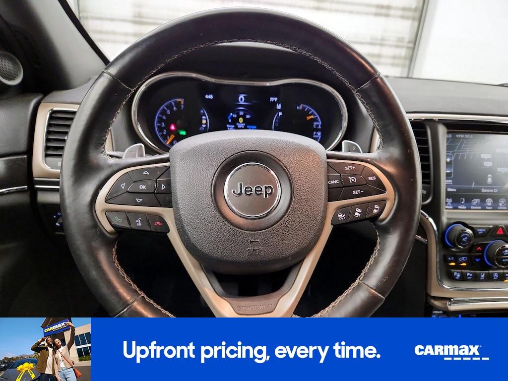 used 2017 Jeep Grand Cherokee car, priced at $16,998