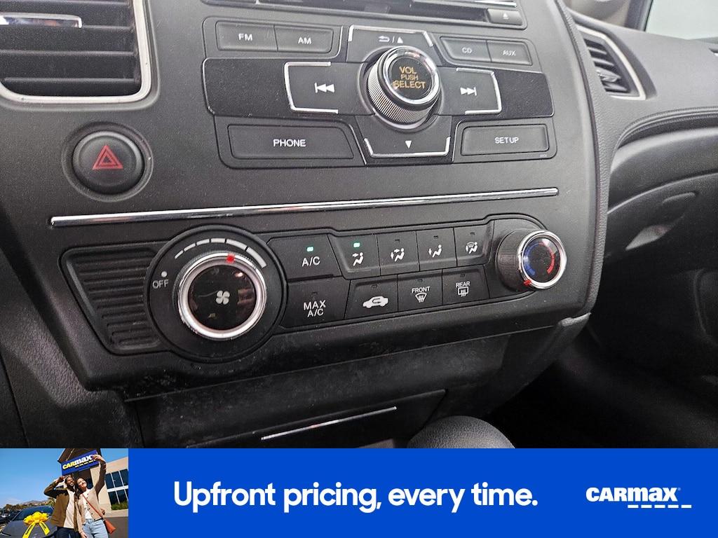used 2015 Honda Civic car, priced at $16,998