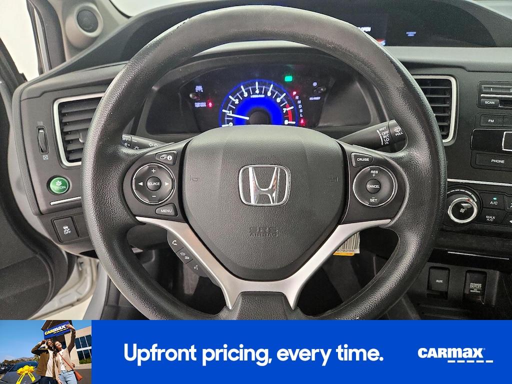 used 2015 Honda Civic car, priced at $16,998