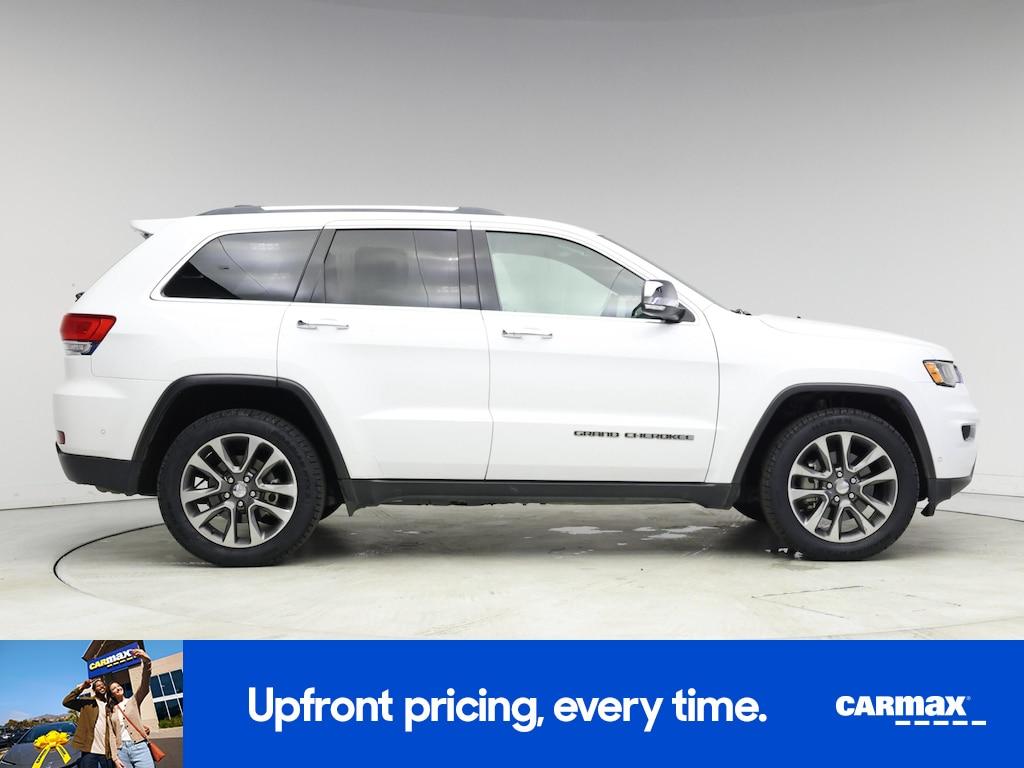 used 2018 Jeep Grand Cherokee car, priced at $18,998