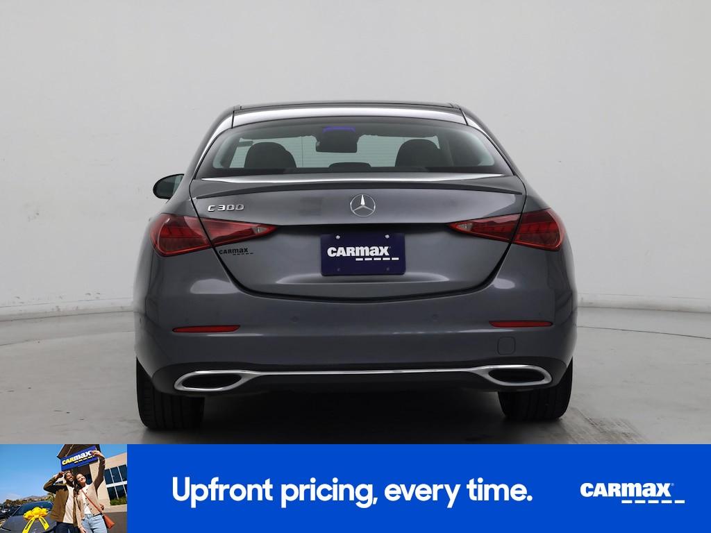used 2022 Mercedes-Benz C-Class car, priced at $34,998