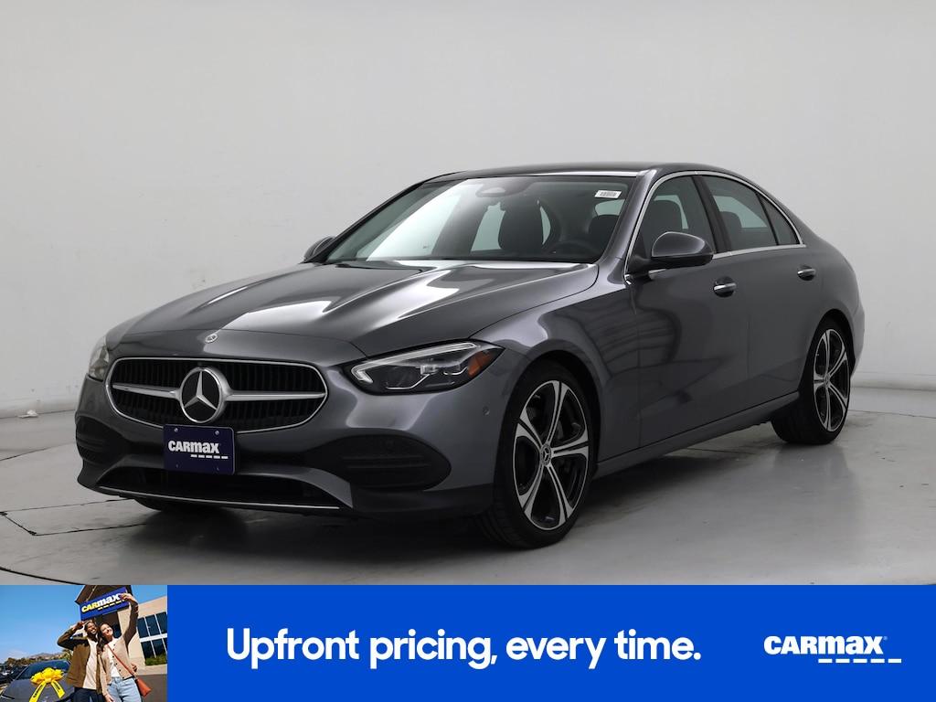 used 2022 Mercedes-Benz C-Class car, priced at $34,998