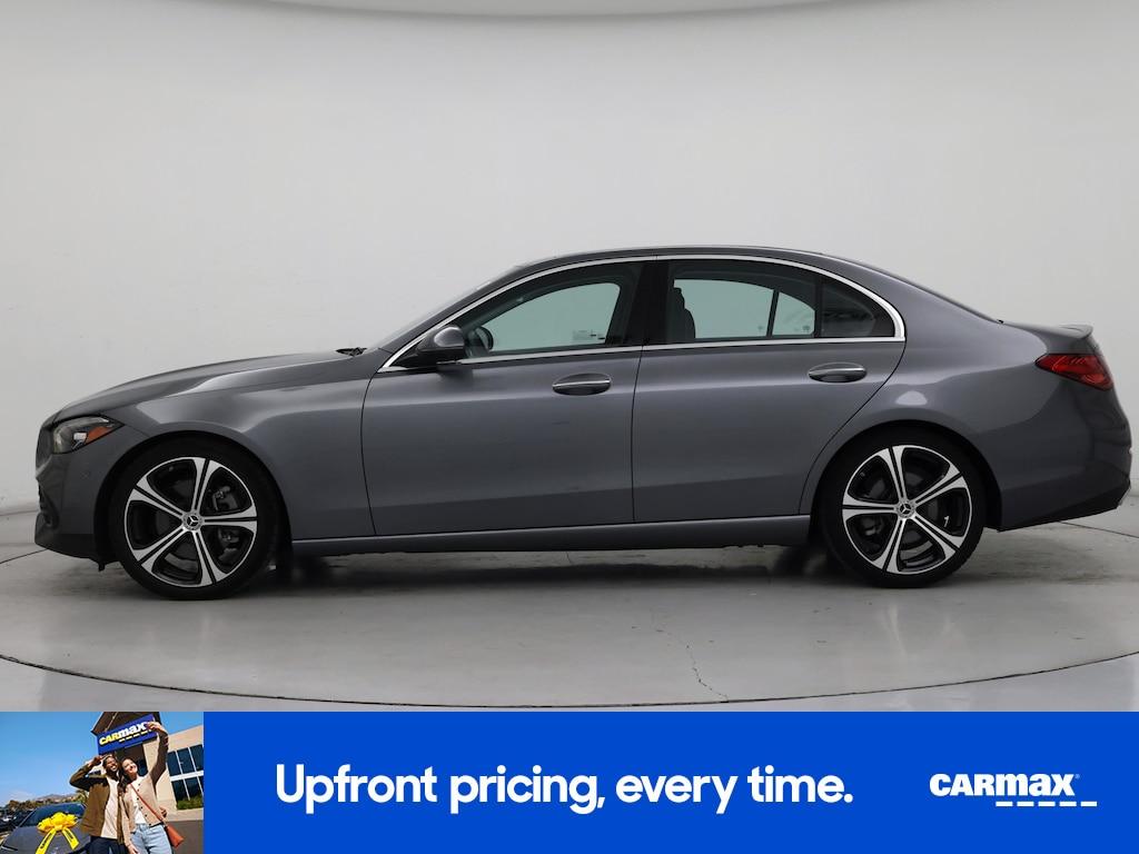 used 2022 Mercedes-Benz C-Class car, priced at $34,998