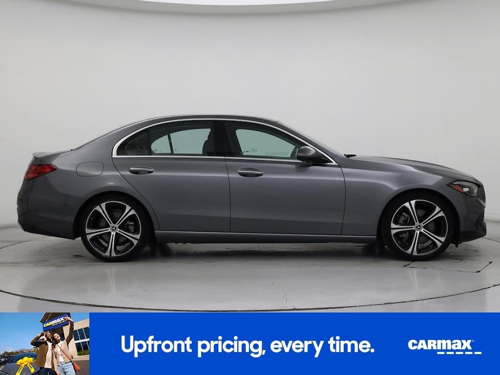 used 2022 Mercedes-Benz C-Class car, priced at $34,998