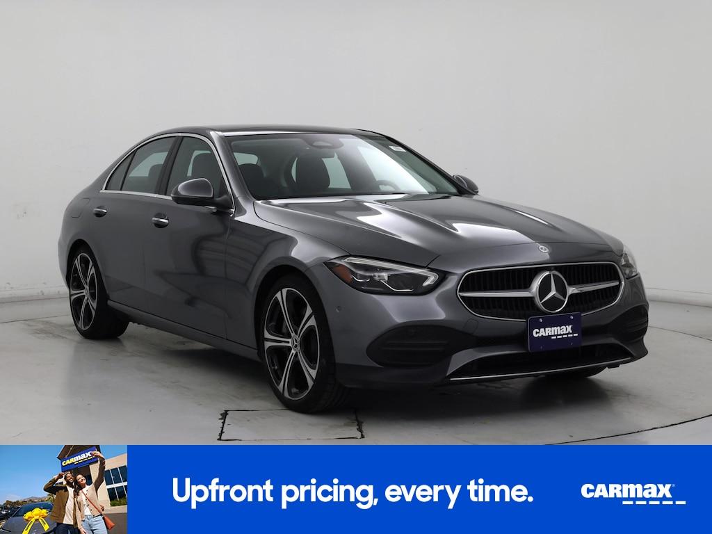 used 2022 Mercedes-Benz C-Class car, priced at $34,998