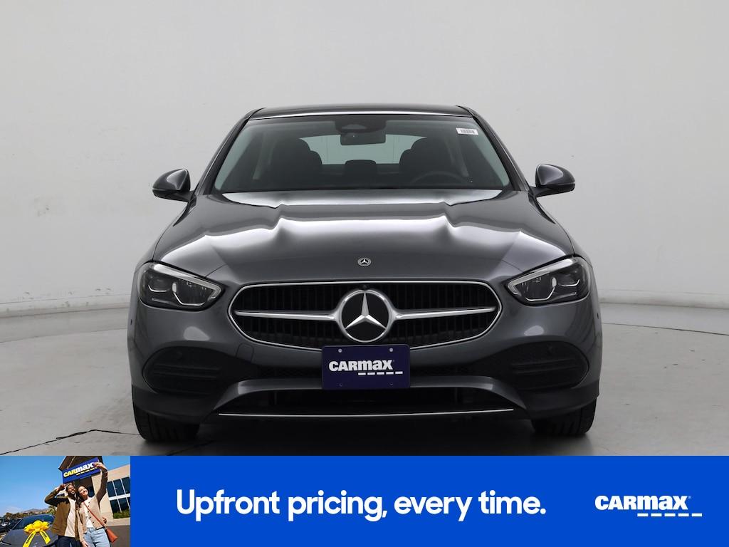 used 2022 Mercedes-Benz C-Class car, priced at $34,998