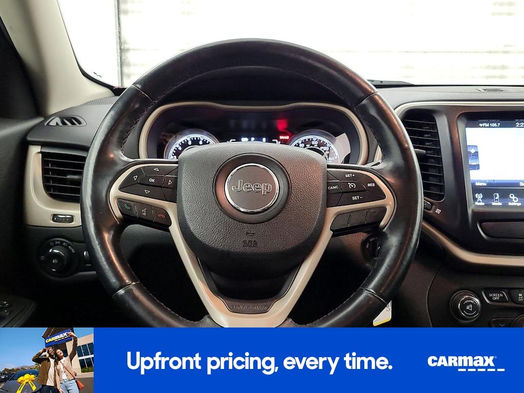used 2017 Jeep Cherokee car, priced at $13,599