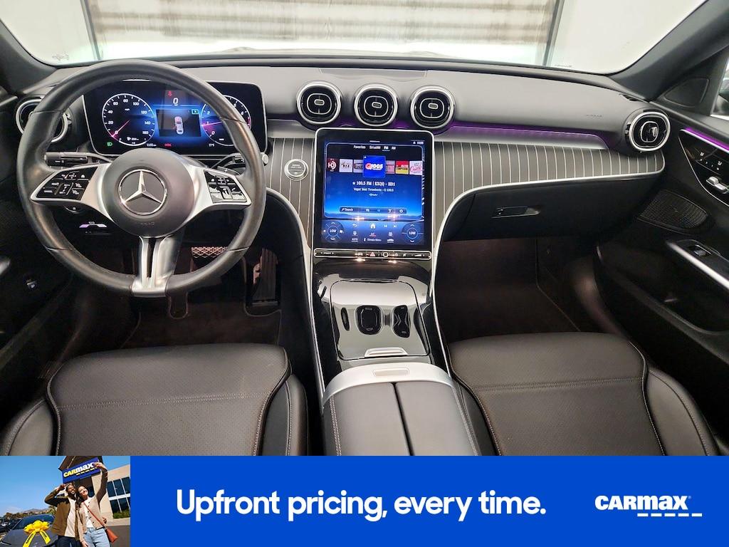 used 2023 Mercedes-Benz C-Class car, priced at $35,998