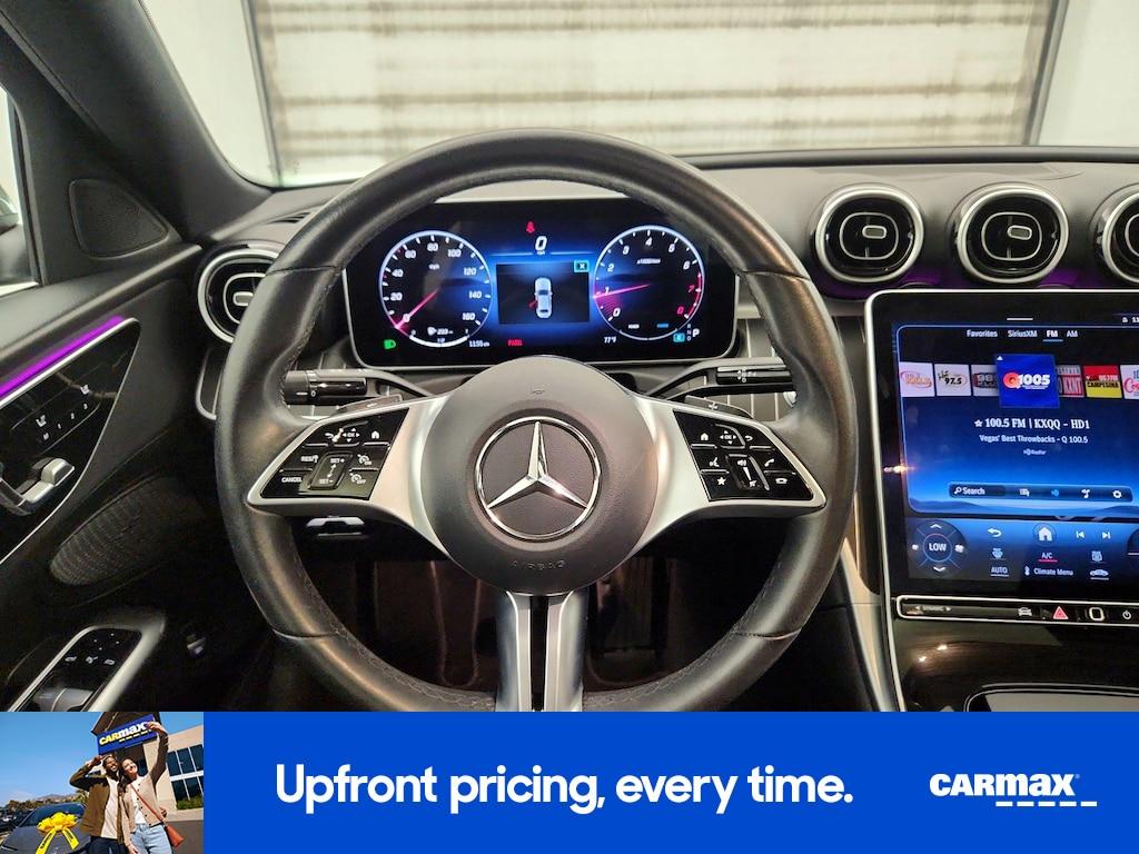 used 2023 Mercedes-Benz C-Class car, priced at $35,998
