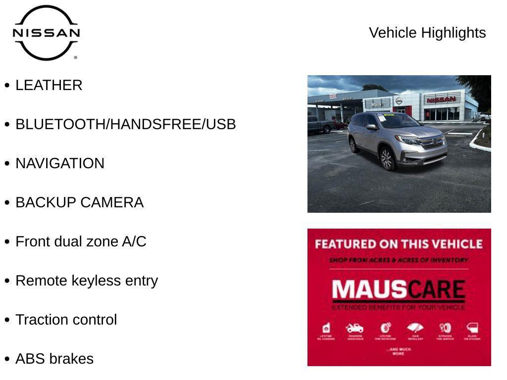 used 2019 Honda Pilot car, priced at $17,994