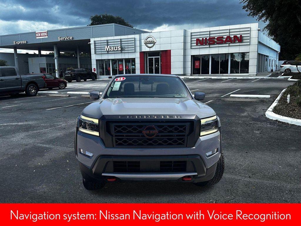 used 2023 Nissan Frontier car, priced at $28,989