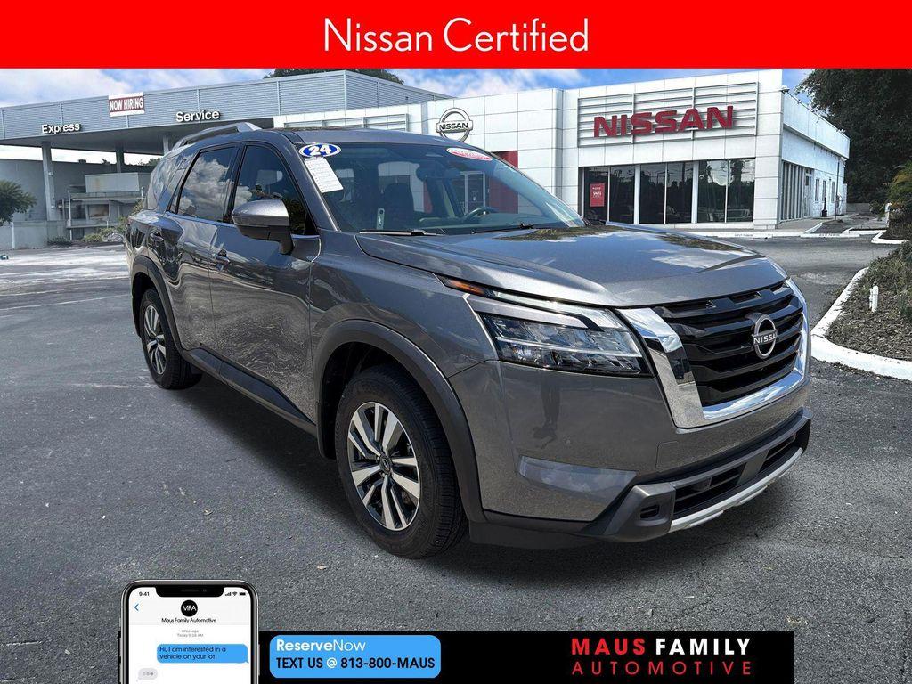 used 2024 Nissan Pathfinder car, priced at $33,581