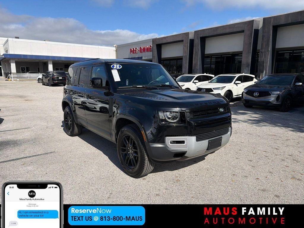 used 2025 Land Rover Defender car, priced at $49,997