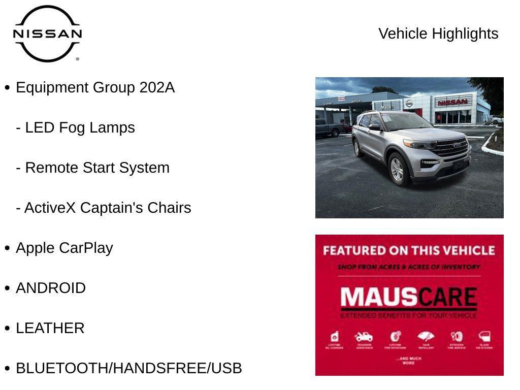 used 2020 Ford Explorer car, priced at $18,994