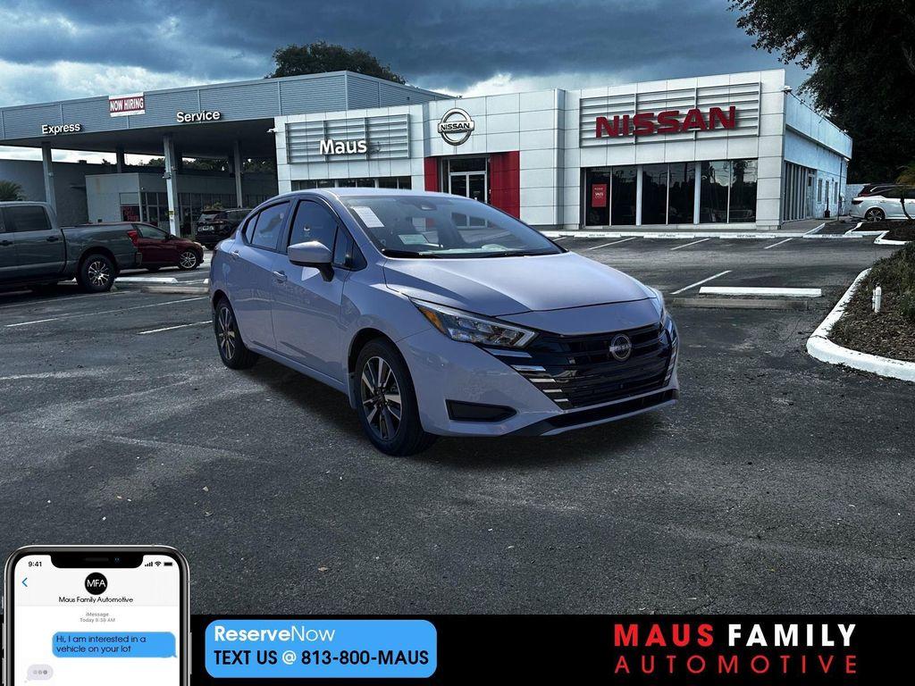 new 2025 Nissan Versa car, priced at $22,499
