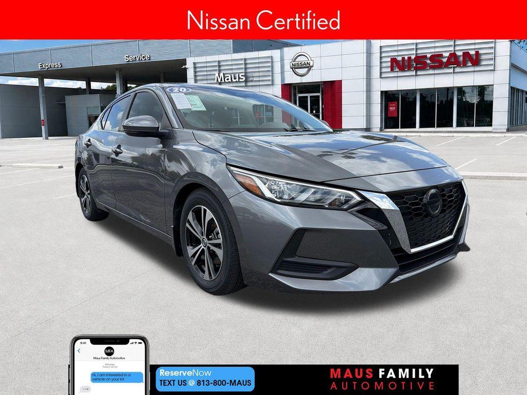 used 2020 Nissan Sentra car, priced at $14,553