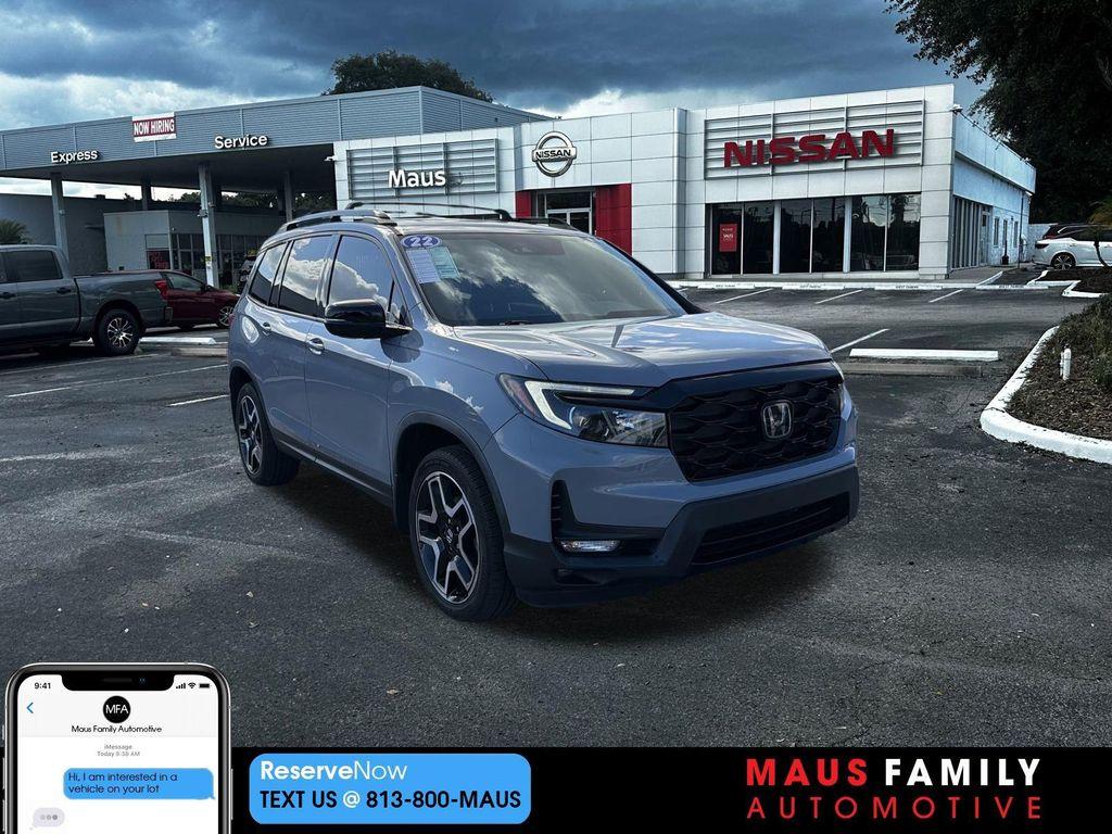 used 2022 Honda Passport car, priced at $32,202