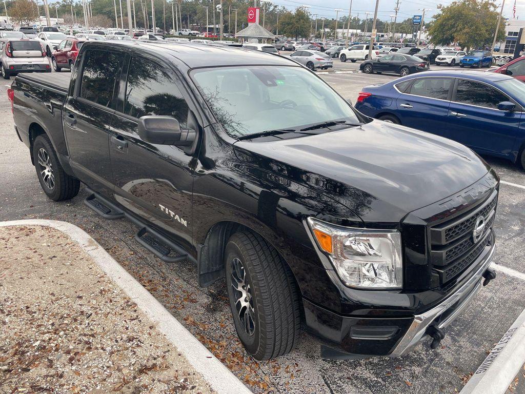 used 2022 Nissan Titan car, priced at $24,998