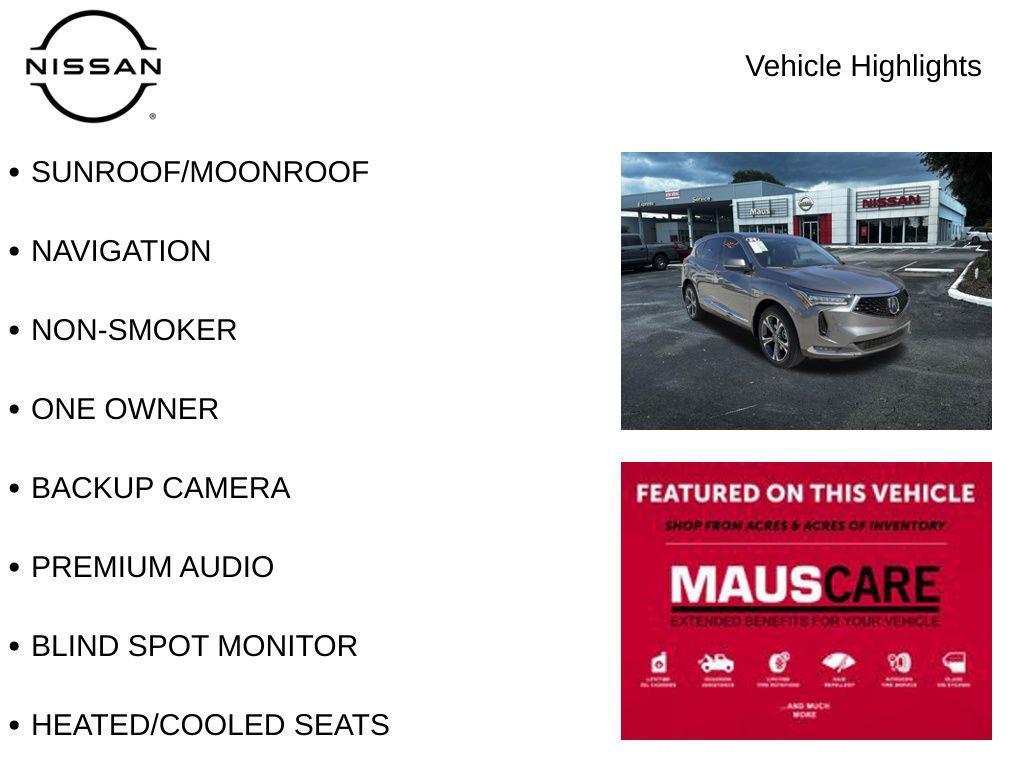 used 2024 Acura RDX car, priced at $37,581