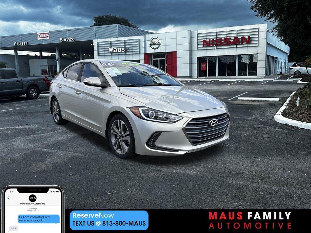 used 2018 Hyundai Elantra car, priced at $10,994
