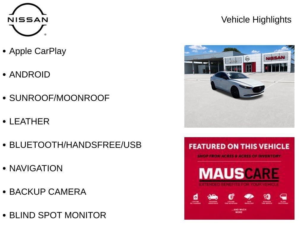 used 2023 Mazda Mazda3 car, priced at $25,581