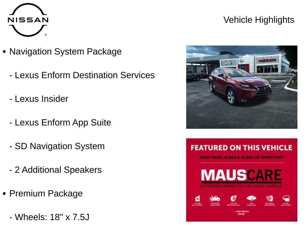 used 2017 Lexus NX 300h car, priced at $18,977