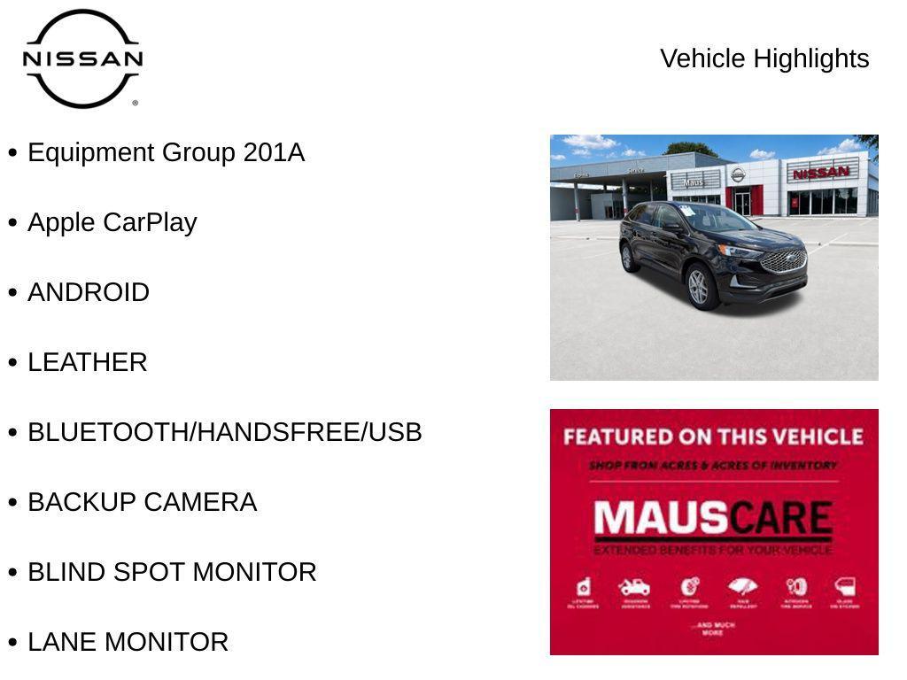 used 2024 Ford Edge car, priced at $21,577