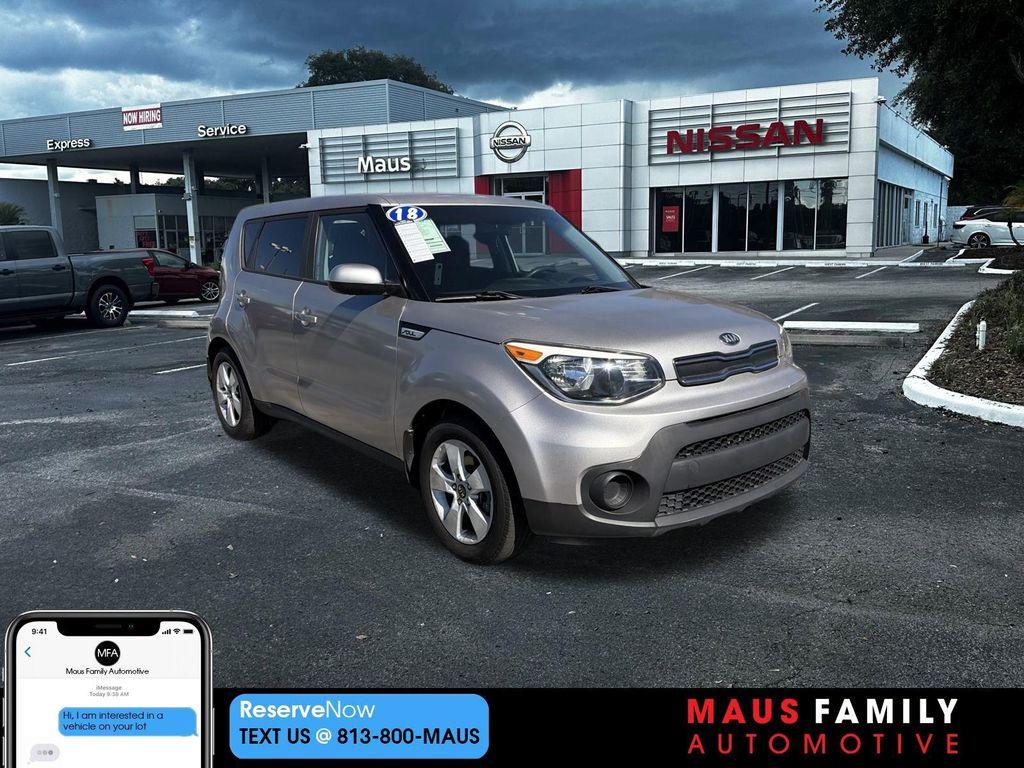 used 2018 Kia Soul car, priced at $9,994