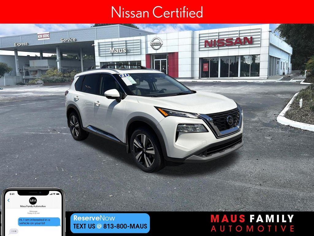 used 2021 Nissan Rogue car, priced at $21,517