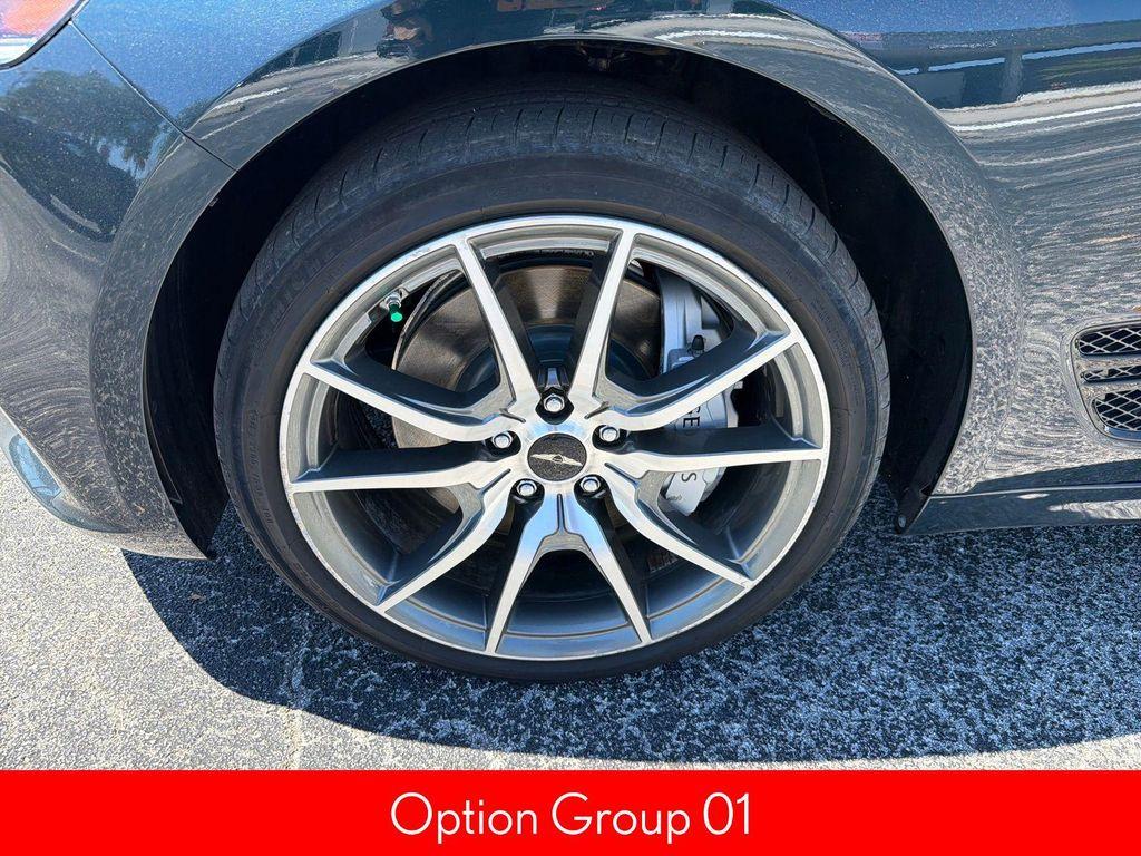 used 2024 Genesis G70 car, priced at $25,997