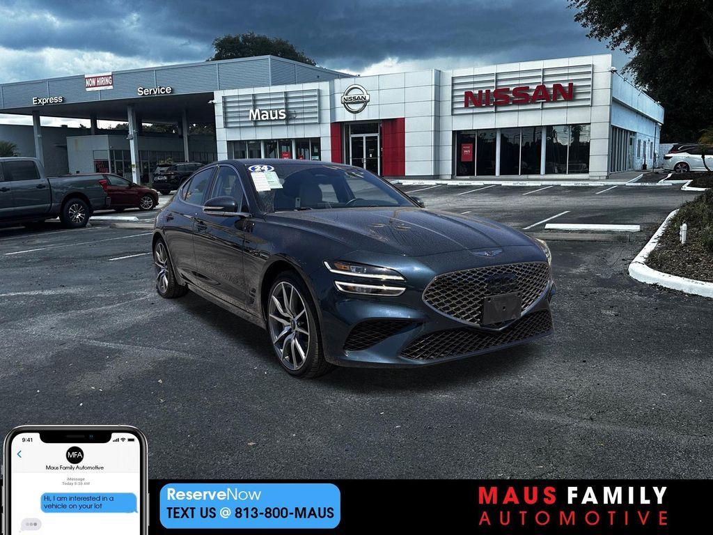 used 2024 Genesis G70 car, priced at $26,560