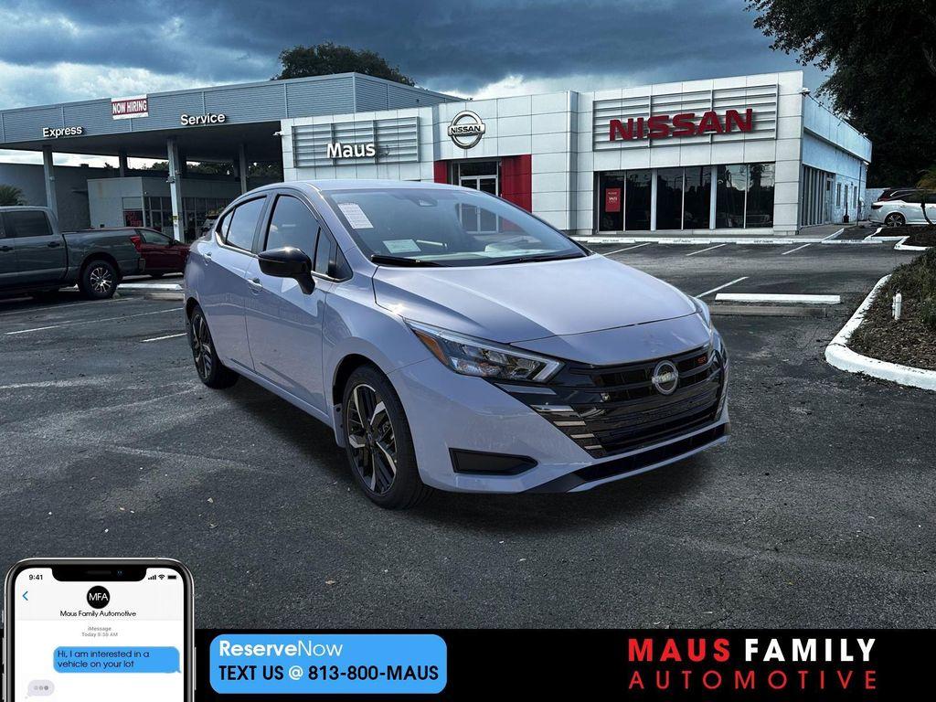 new 2025 Nissan Versa car, priced at $23,443