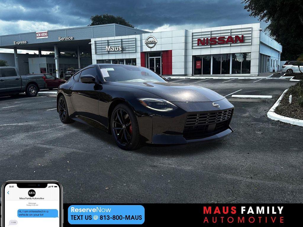 new 2026 Nissan Z car, priced at $55,835