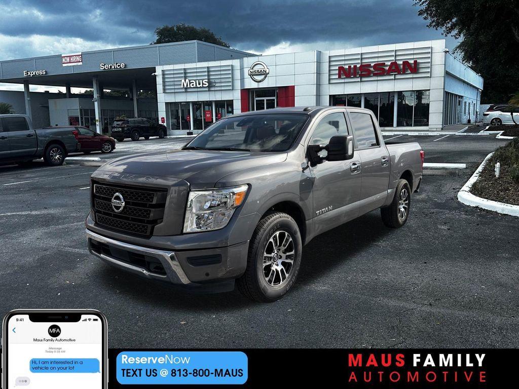 used 2021 Nissan Titan car, priced at $27,801