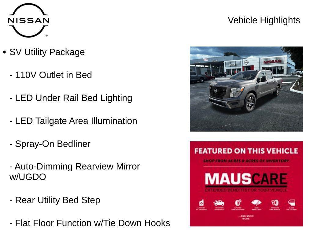 used 2021 Nissan Titan car, priced at $26,986