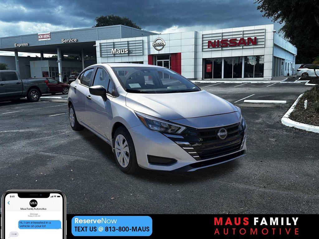 new 2025 Nissan Versa car, priced at $20,767