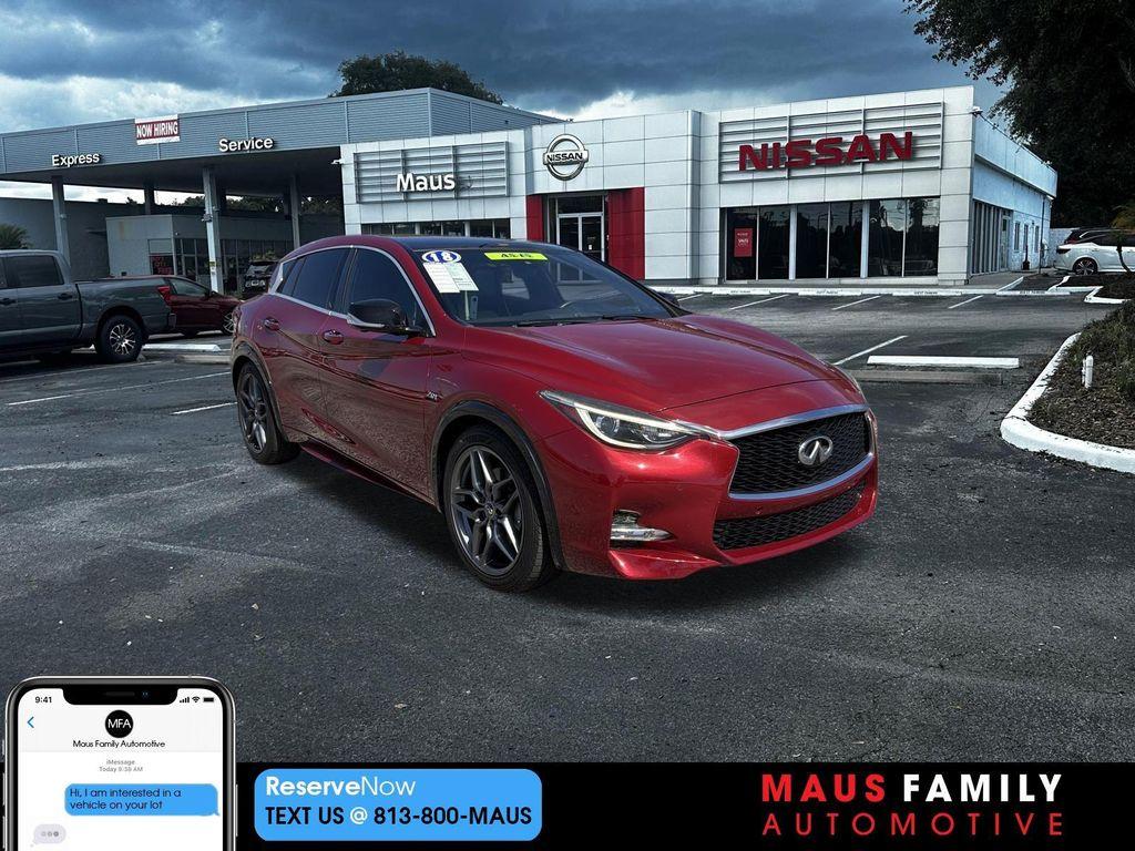 used 2018 INFINITI QX30 car, priced at $16,277
