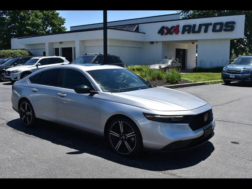 used 2023 Honda Accord Hybrid car, priced at $27,497