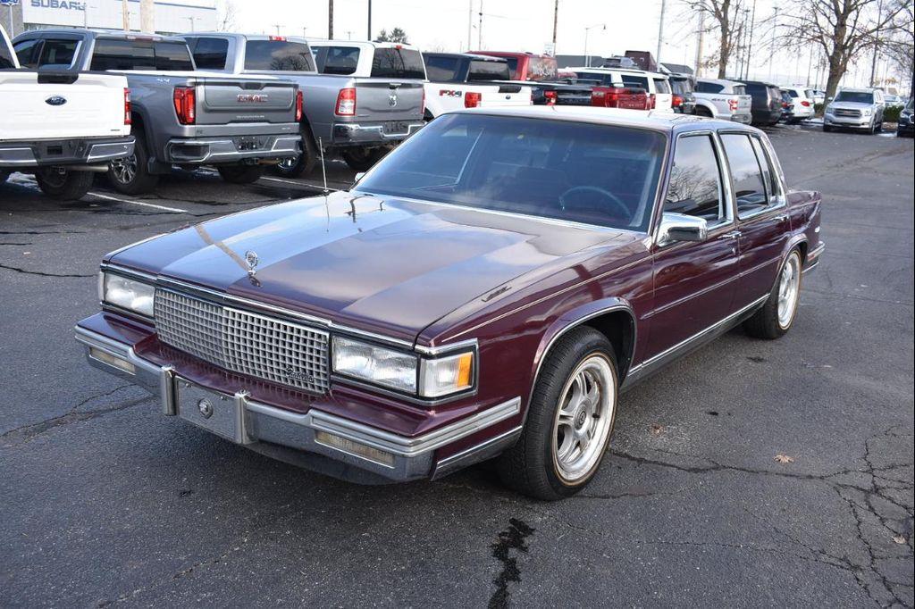 used 1987 Cadillac DeVille car, priced at $9,797