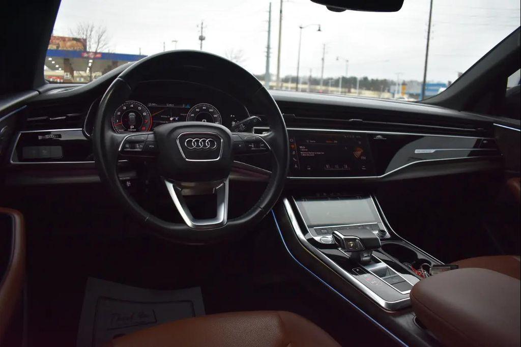 used 2020 Audi Q8 car, priced at $34,497
