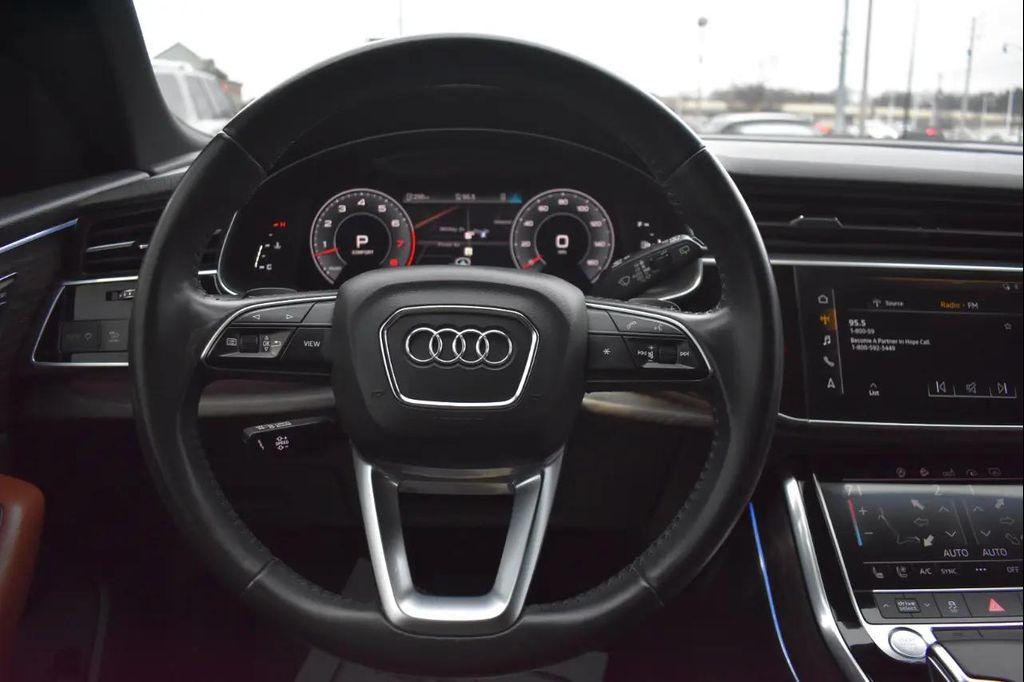 used 2020 Audi Q8 car, priced at $34,497
