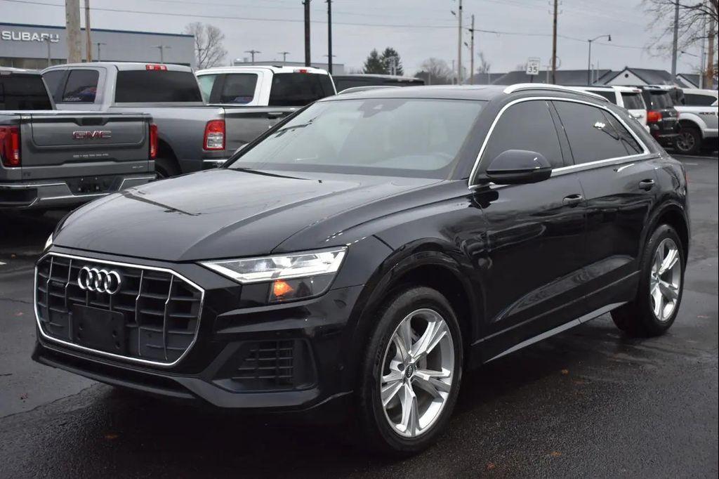 used 2020 Audi Q8 car, priced at $34,497