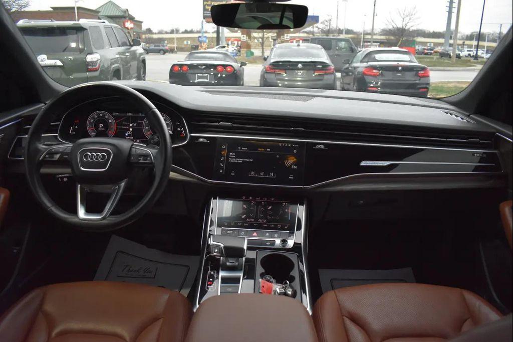 used 2020 Audi Q8 car, priced at $34,497