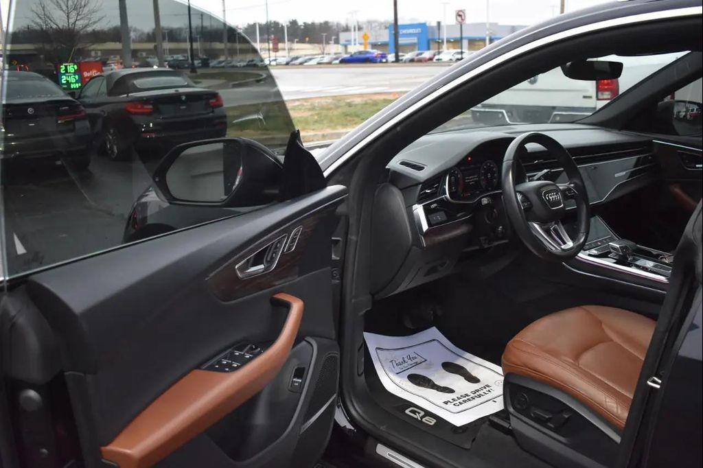 used 2020 Audi Q8 car, priced at $34,497