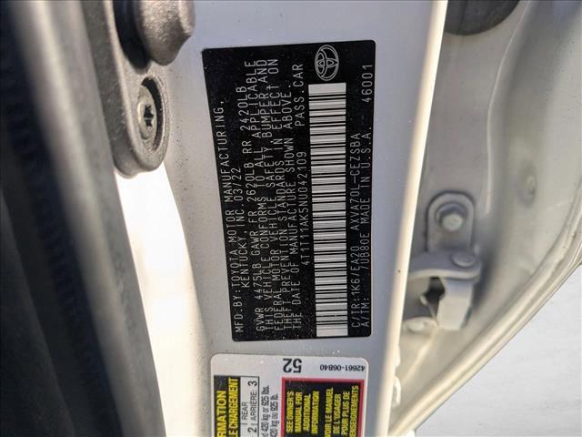 used 2022 Toyota Camry car, priced at $21,478