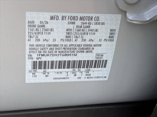 new 2026 Ford Explorer car, priced at $38,704