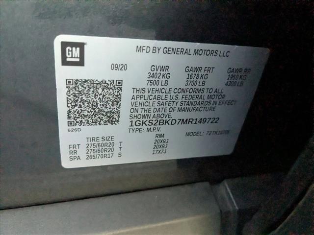 used 2021 GMC Yukon car, priced at $42,412