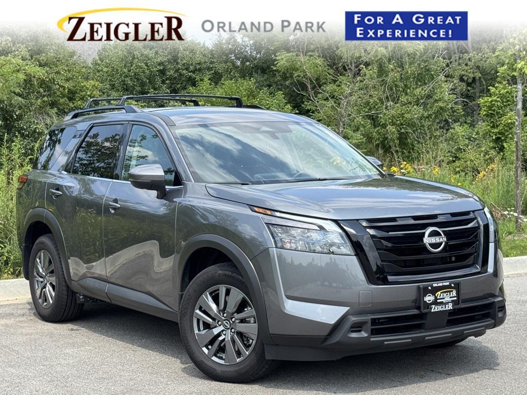 used 2025 Nissan Pathfinder car, priced at $36,148