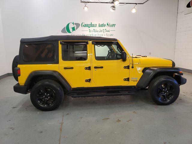 used 2020 Jeep Wrangler Unlimited car, priced at $22,998