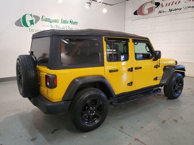 used 2020 Jeep Wrangler Unlimited car, priced at $22,998